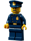 LEGO twn404 Police Officer, Moustache (1940s Era)